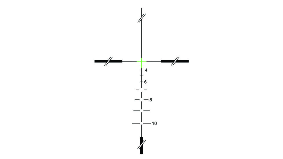 Trijicon Illuminated Green TA110-D-100496 Crosshair Reticle