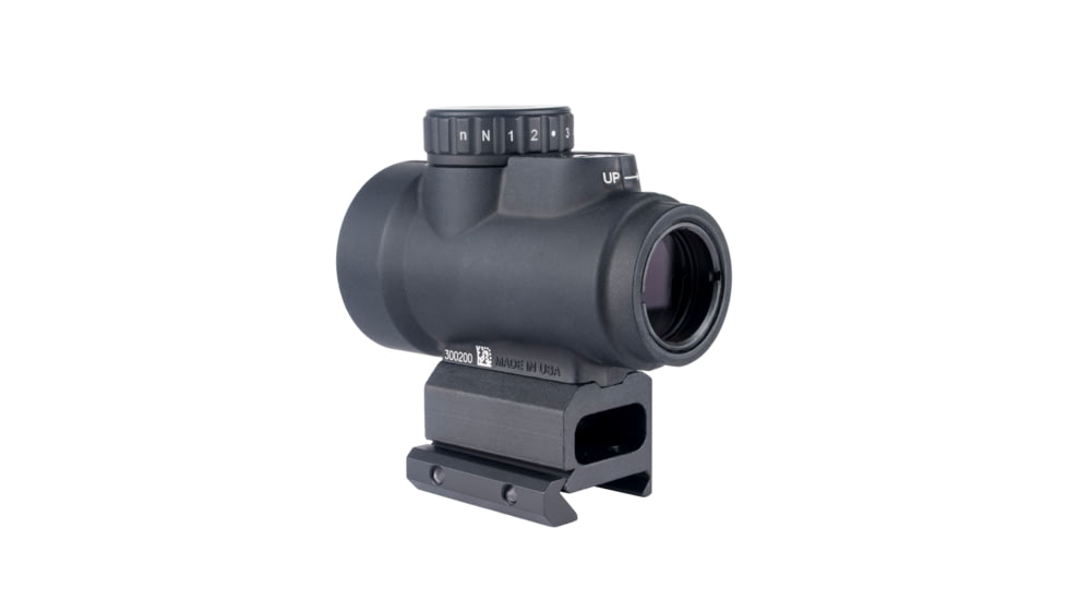 Trijicon MRO SD 1x25mm Reflex Green Dot Sight, 2.0 MOA Adjustable Green Dot, with Full Co-witness Mount, Black, MRO-C-2200332