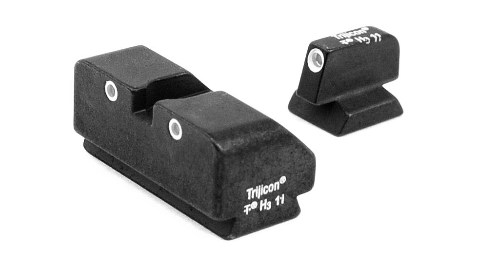 Trijicon Bright &amp; Tough Night Sight Set, Green Front/Rear - Desert Eagle .50 Caliber DE01