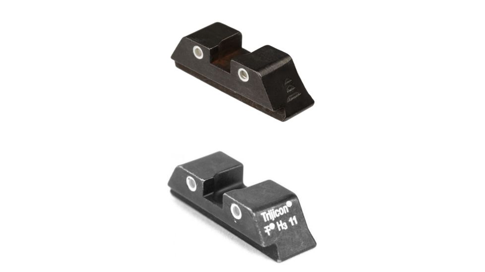 Trijicon Night Sights for Glock, Black, Green