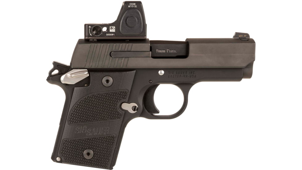 Trijicon RMR Mount Plate for Sig Sauer 938/Hellcat, Black, AC32097