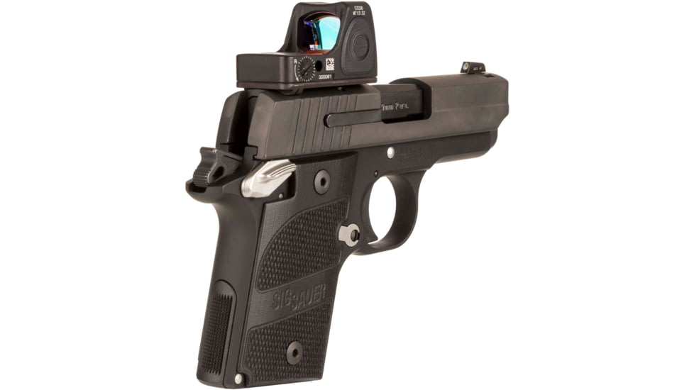 Trijicon RMR Mount Plate for Sig Sauer 938/Hellcat, Black, AC32097