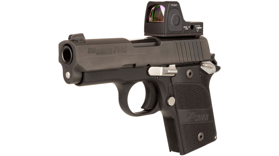 Trijicon RMR Mount Plate for Sig Sauer 938/Hellcat, Black, AC32097