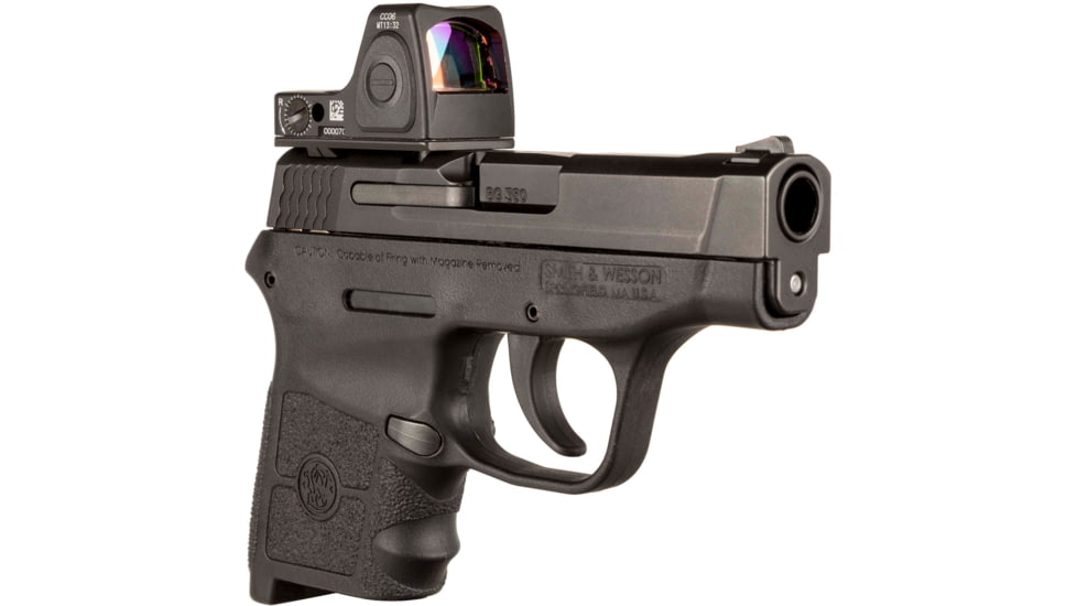 Trijicon RMR Mount Plate for Smith and Wesson MandP Bodyguard, Black, AC32094