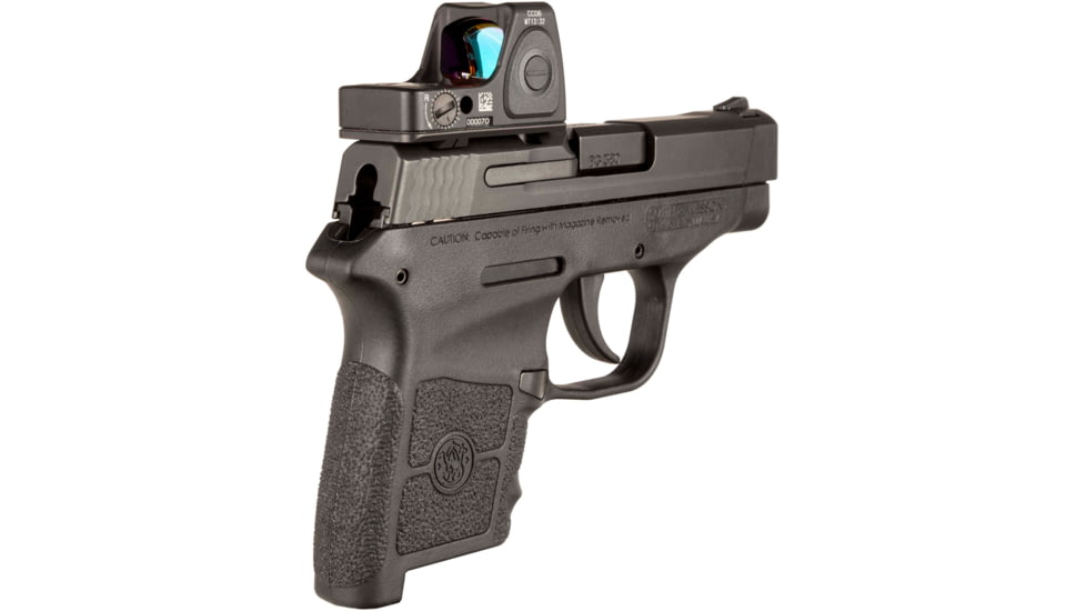 Trijicon RMR Mount Plate for Smith and Wesson MandP Bodyguard, Black, AC32094