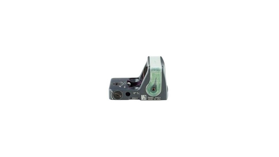 Trijicon RMR Dual Illuminated Reflex Sight, 9.0 MOA Green Dot, No Mount, Sniper Gray, 700208