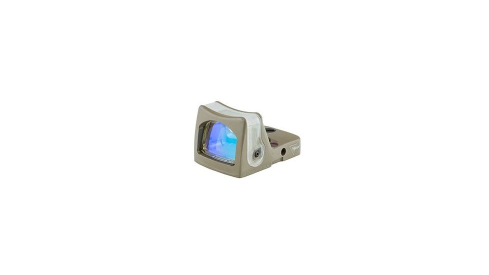 Trijicon RMR Dual Illuminated Reflex Sight, 9.0 MOA Green Dot, No Mount, FDE, 700210