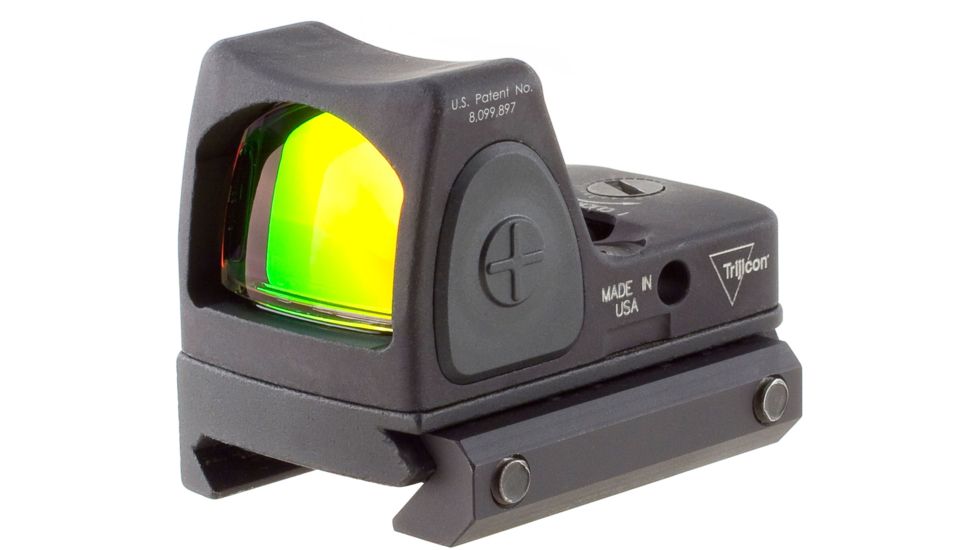 Trijicon RMR Type 2 Adjustable Red Dot Sight, 6.5 MOA Red Dot, RM33 Mount, Black, RM07-C-700680