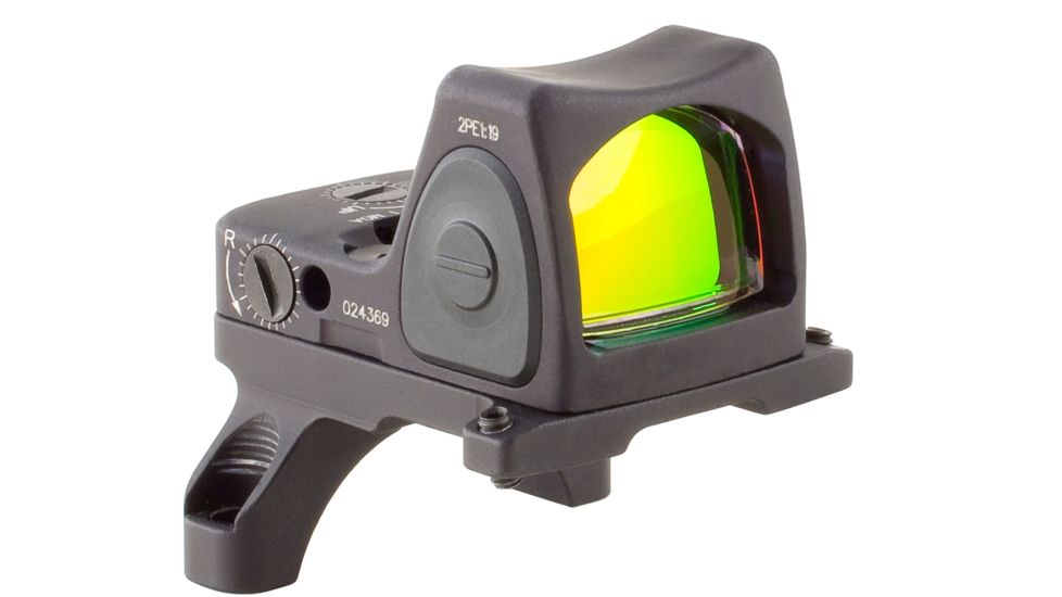 Trijicon RMR Type 2 Adjustable Red Dot Sight, 6.5 MOA Red Dot, RM35 Mount, Black, 700683