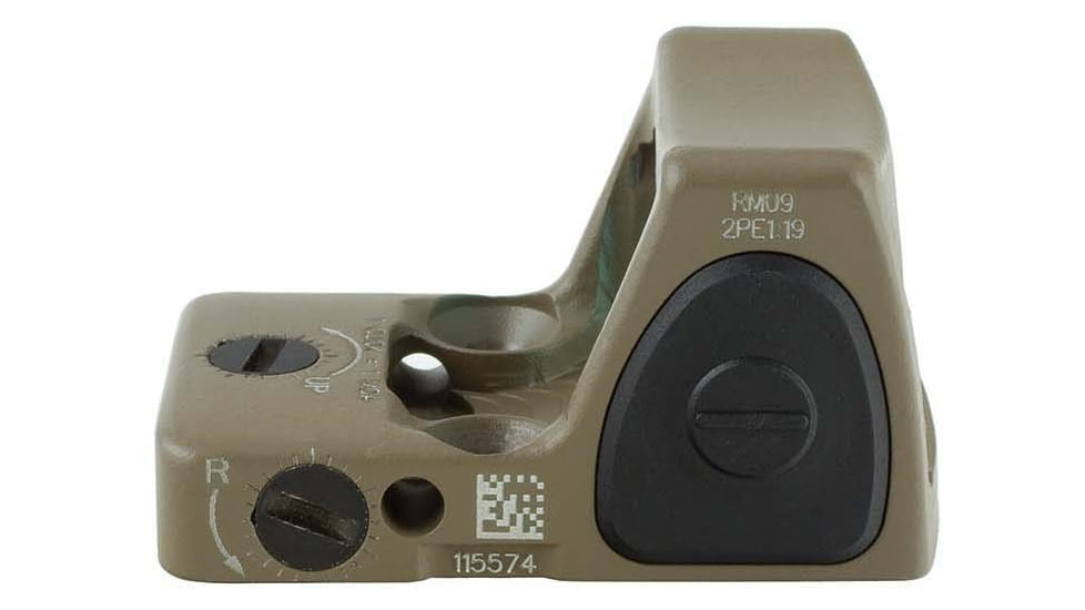 Trijicon RMR Type 2 Reflex Sight, 1 MOA Red Dot, No Mount, Flat Dark Earth, 700745