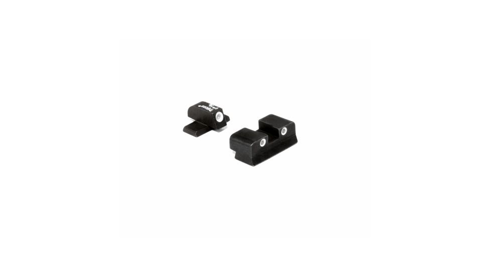 Trijicon Bright &amp; Tough SG03 3 Dot Night Sight Set, Green Front/Yellow Rear - SIG P220, P229 - SG03Y