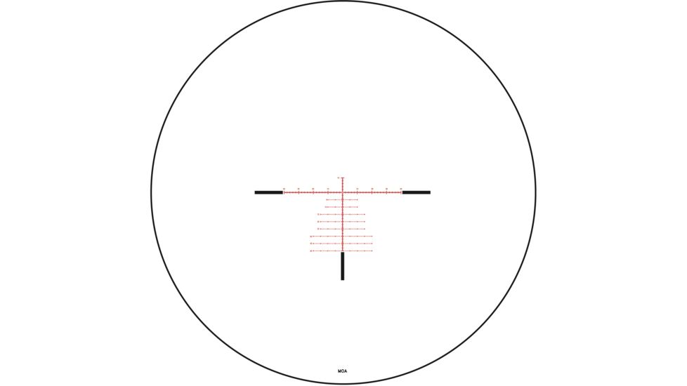 Trijicon Tenmile TM3056 4.5-30x56mm Rifle Scope, 34 mm Tube, First Focal Plane, Black, Green/Red MOA Precision Tree Reticle, MOA Adjustment, 3000012