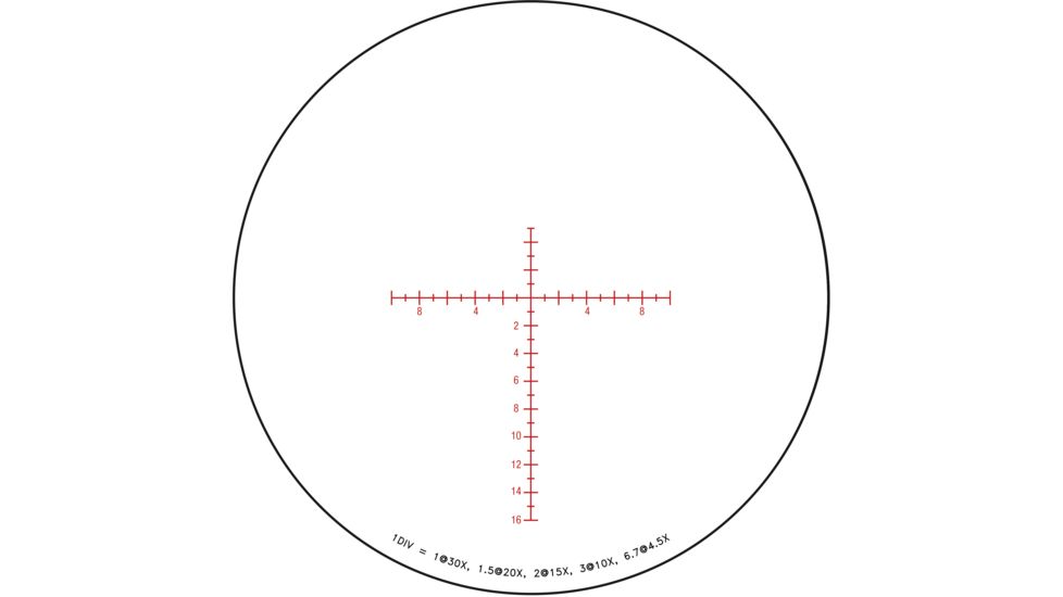 Trijicon Tenmile TM5056 5-50x56mm Rifle Scope, 34 mm Tube, Second Focal Plane, Black, Green/Red MOA Long Range Reticle, MOA Adjustment, 3000016