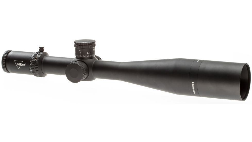 Trijicon Tenmile TM5056 5-50x56mm Rifle Scope, 34 mm Tube, Second Focal Plane, Black, Green/Red MRAD Center Dot w/ Wind Holds Reticle, Mil Rad Adjustment, 3000017