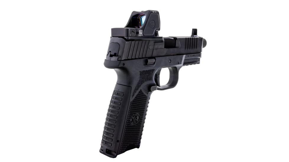 Trijicon Trijicon Bright &amp; Tough SRO/RMR HD Mount/Integrated Night Sight Set, No Tritium, for FN 509, Black, FN404-C-601158