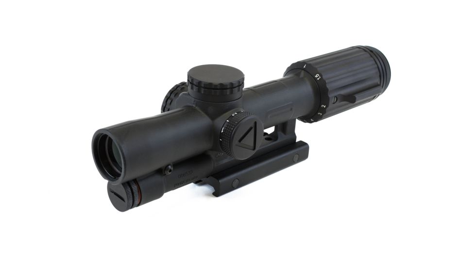 Trijicon VCOG 1-6x24 Rifle Scope with TA51 Mount, Segmented Circle - Crosshair .223 - 55 Grain Balli 1600000