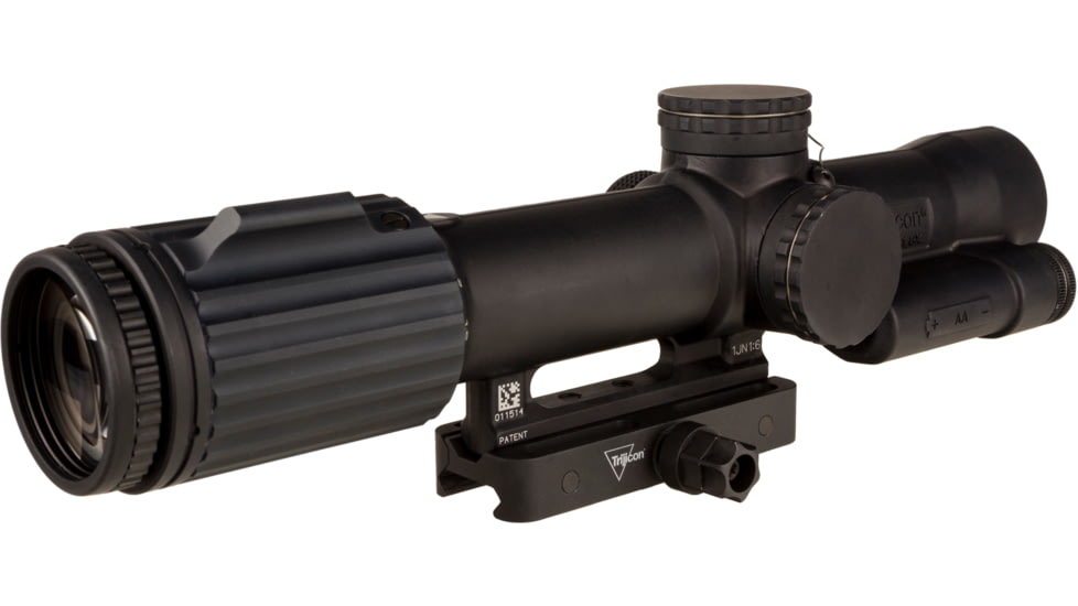 Trijicon VCOG Q-LOC Rifle Scope, 1-8x28mm, FFP, Red MRAD Segmented Circle/Crosshair Reticle, 2400014