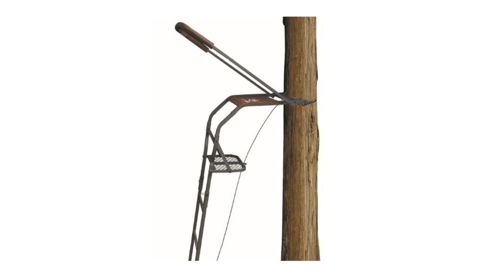 Trophy Treestands Maxgrip Deluxe Tree Stand - Highview, 16ft, HVL100R