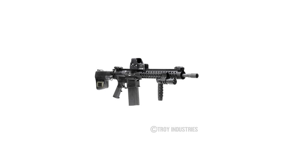 Troy 12.6in Trx 308 Battle Rail Extreme Dpms Low Profile - Black STRX-E3D-12BT-00