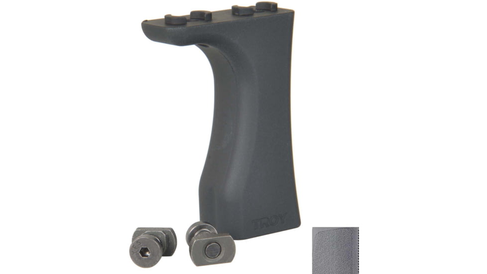 Troy Industries SOCC 2.2in Hand Stop, Low profile, Rugged, Grey, SHDS-HS2-20YT-00