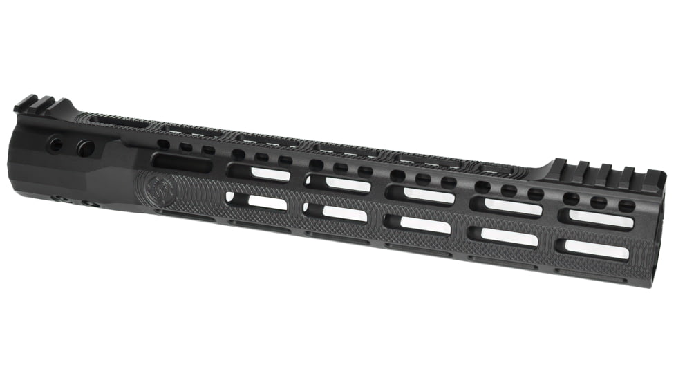Troy Industries X Series Free Float M-LOK Handguard AR-15 Aluminum Battle Rail, Black, 12.5in, SRAI-SR1-12BT-X2