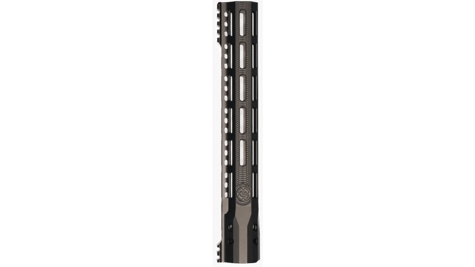 Troy Industries X Series Free Float M-LOK Handguard AR-15 Aluminum Battle Rail, Black, 12.5in, SRAI-SR1-12BT-X2