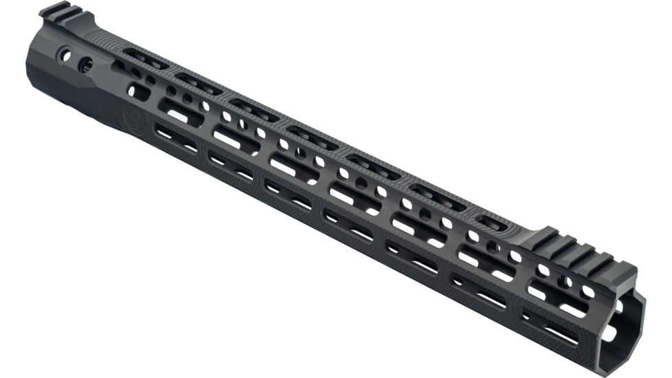 Troy Industries X Series Free Float M-LOK Handguard AR-15 Aluminum Battle Rail, Black, 15.125in, SRAI-SR1-15BT-X2