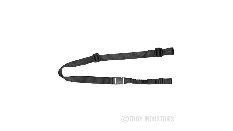 Troy Two Point Rapid Adjust Battlesling - Black SSLI-2PS-RABT-00