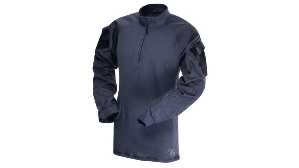 TRU-SPEC 1/4 Zip Tactical Response Shirt - Men's, Extra Small, Regular, Navy/Navy, 2567002