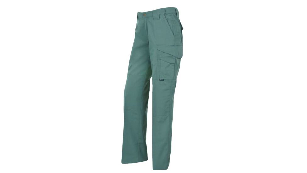 Tru-Spec 24-7 Ladiesft Tactical Pants, Teflon, PolyCotton RipStop, Olive Drab, Size 14 1099008