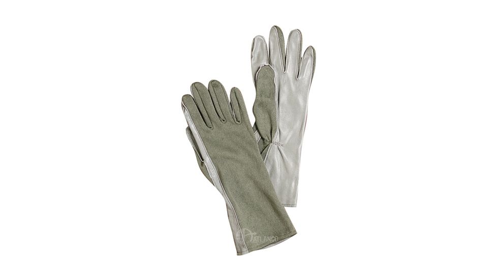 5Star 3826001 Sage Nomex Leather Palm Flight Gloves
