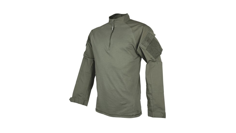 TRU-SPEC 1/4 Zip Tactical Response Shirt - Men's, 2XL, Regular, Ranger Green, 2514007