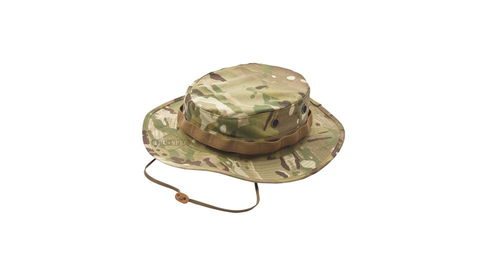 Tru-Spec Military Boonie, TRU Multi Camo NYCO R/S, 7 3229003