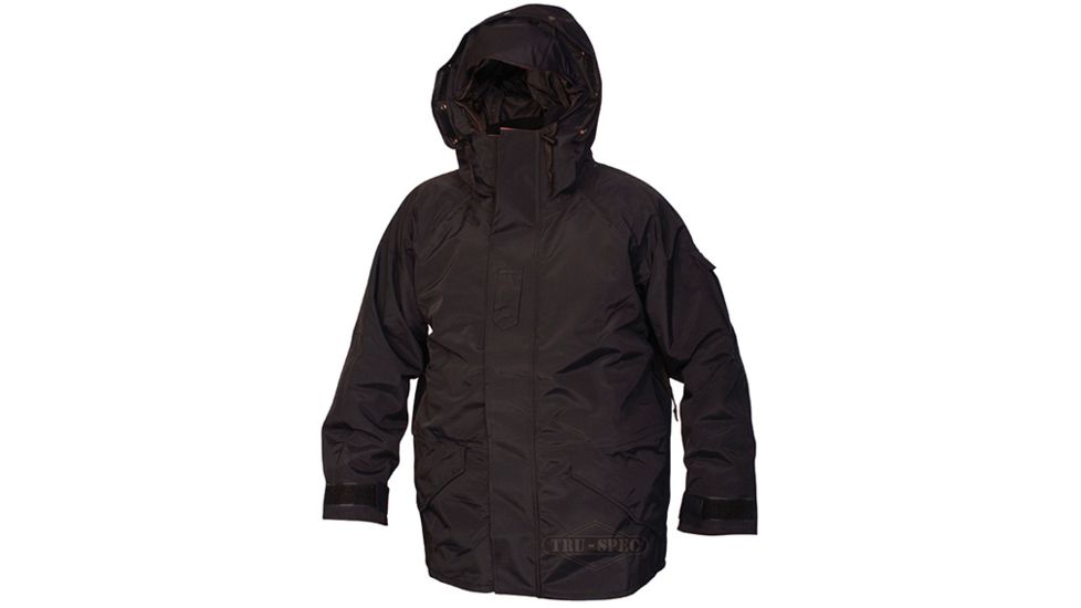 Tru-Spec Parka, Black 3-IN-1 H2O Proof, 4XLarge Regular 2410009