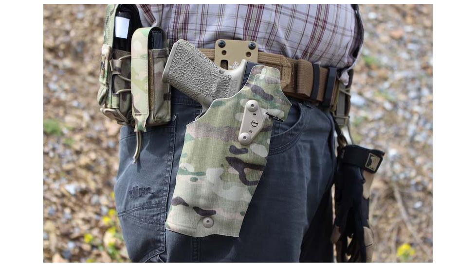 True North Concepts Modular Holster Adapter, Earth Brown, MHA02
