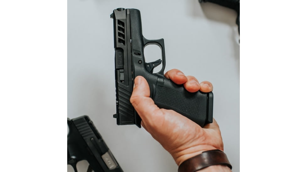 True Precision Axiom Pistol Trigger, Glock 43/43X/48, Red/Black, Sub-Compact, TP-G43T-RBL