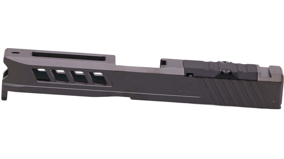 True Precision Glock 19 Gen 1-3 Axiom Pistol Slide w/RMR Optic Cut, Black DLC, Compact, TP-G19S-BC-RMR