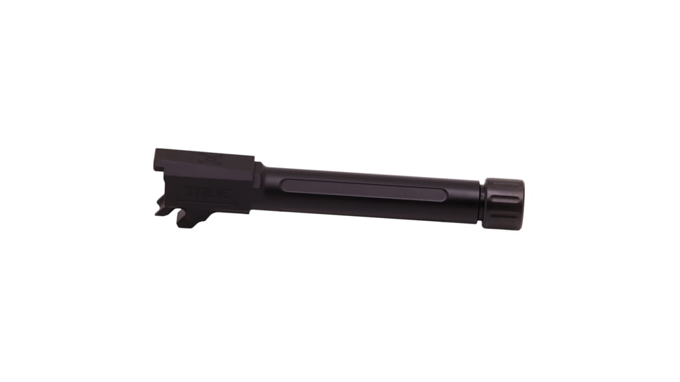 True Precision Pistol Barrel, 9MM, Fits P365 Fuse, 1/2x28 Threaded, Black Nitride, TPP365FBXTBL