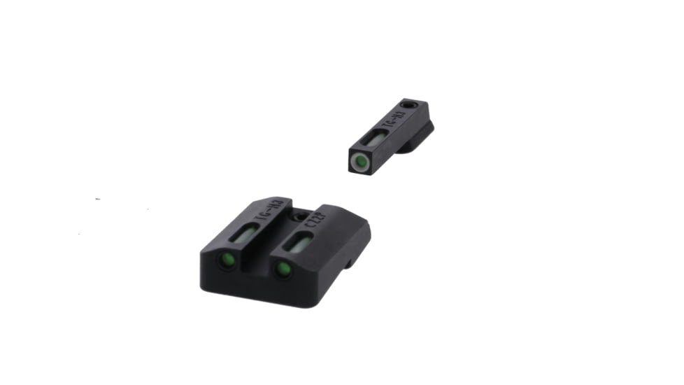 TruGlo Brite-Site TFX Day/Night Sights CZ P10/10C Green Tritium W/White Outlin, TG-TG13CZ2A