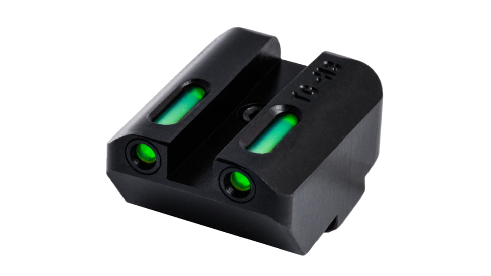 TruGlo Brite-Site TFX Sights For Glock 20/21/25/28/29/30/31/32/37/40/41, Green Rear/Green With Focus Lock Front, Suppressor Height, TG-TG13GL5A