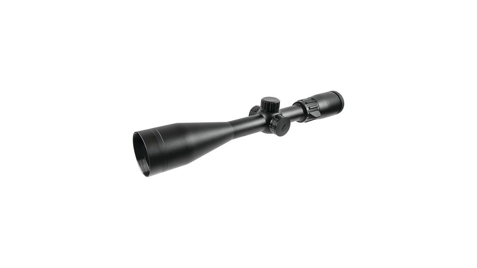 TruGlo Intercept Rifle Scope 4-12x44mm Illuminated BDC Reticle One Inch Tube Matte Black Finish, TG-TG8541BIB
