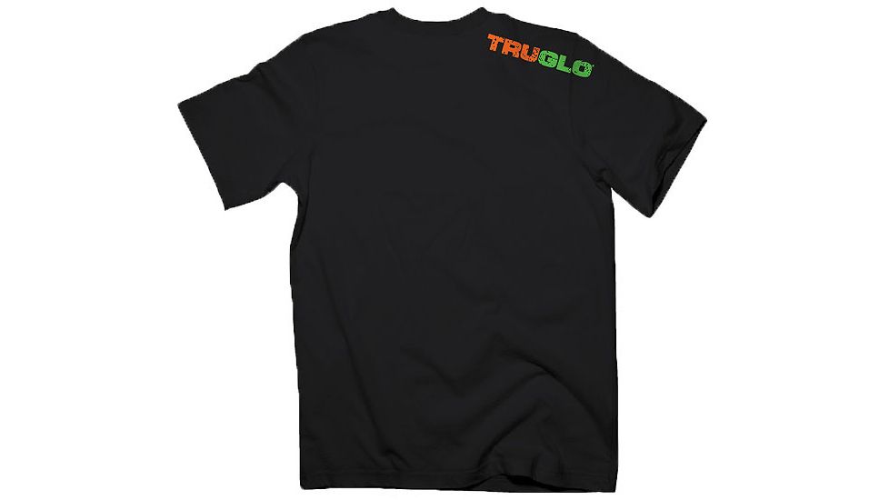 TruGlo Shirt Sprt Clays Ss Black Large - TG999T2L