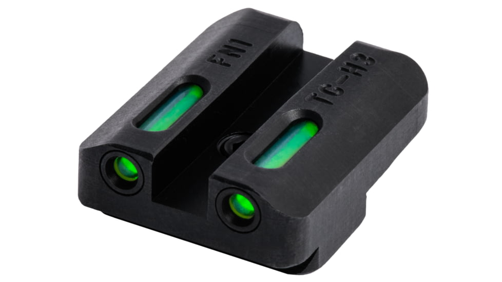 TruGlo TFX FNX40 Tritium/Fiber Optic Green 3 Dot Night Sight, TG-TG13FN2A