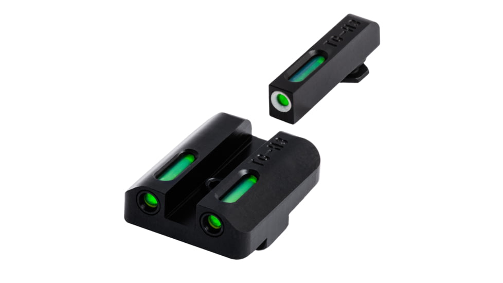 TruGlo TFX Glock High Glock 20/21/25/28/29/30/31/32 3 Dot Green Sight, TG-TG13GL2A