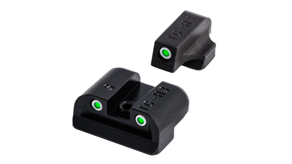TruGlo Tritium Fiber Optic Night Sights, Green - Sig #8 Front &amp; Rear, TG-TG231S1