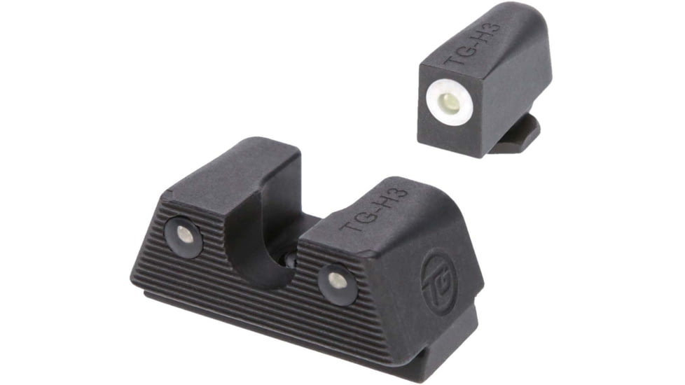 TruGlo Tritium X Glock 42/43 Set - White, Black, TG-TG231G1XAW