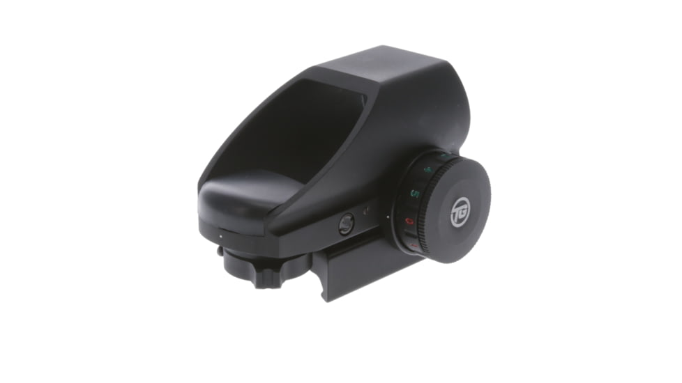 TruGlo Tru Brite Open Dot Sight, 34mm, Multi-Reticle, Black, TG-TG8380BN