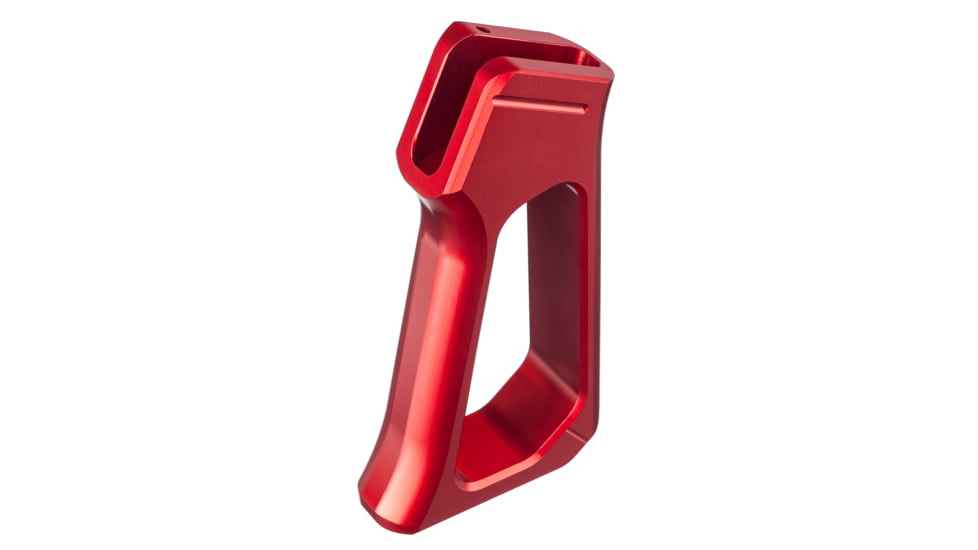TRYBE Defense Aggressive AR Grip, Red, ARGRIP2-RD