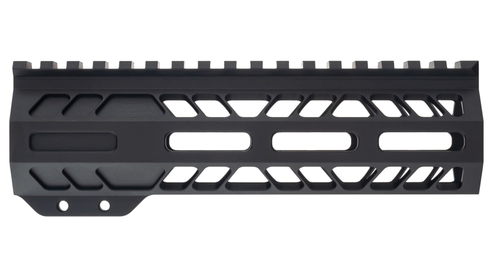 TRYBE Defense AR-15 M-LOK 7in Lightweight Handguard w/ Full Rail, Black, 7 Inch, HDG7FR-BL