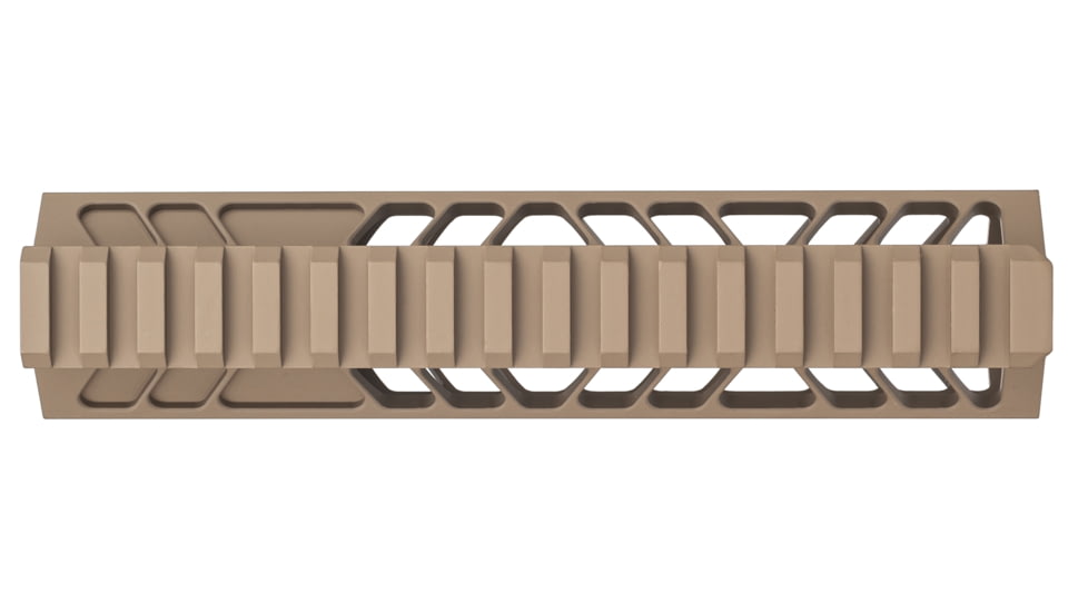 TRYBE Defense AR-15 M-LOK 7in Lightweight Handguard w/ Full Rail, Flat Dark Earth, 7 Inch, HDG7FR-FDE